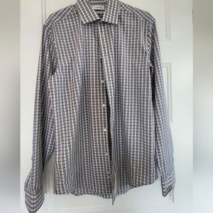 Calvin Klein Slim Fit Sustainable Stretch dress shirt